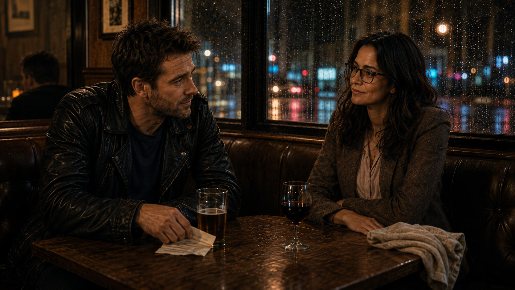 GROWING WILDER Jimmy and Gina in a rainy Birmingham pub — Growing Wilder